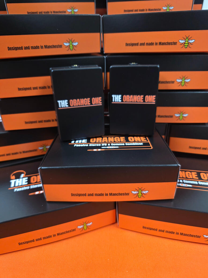 Ready for demo, two of The Orange One