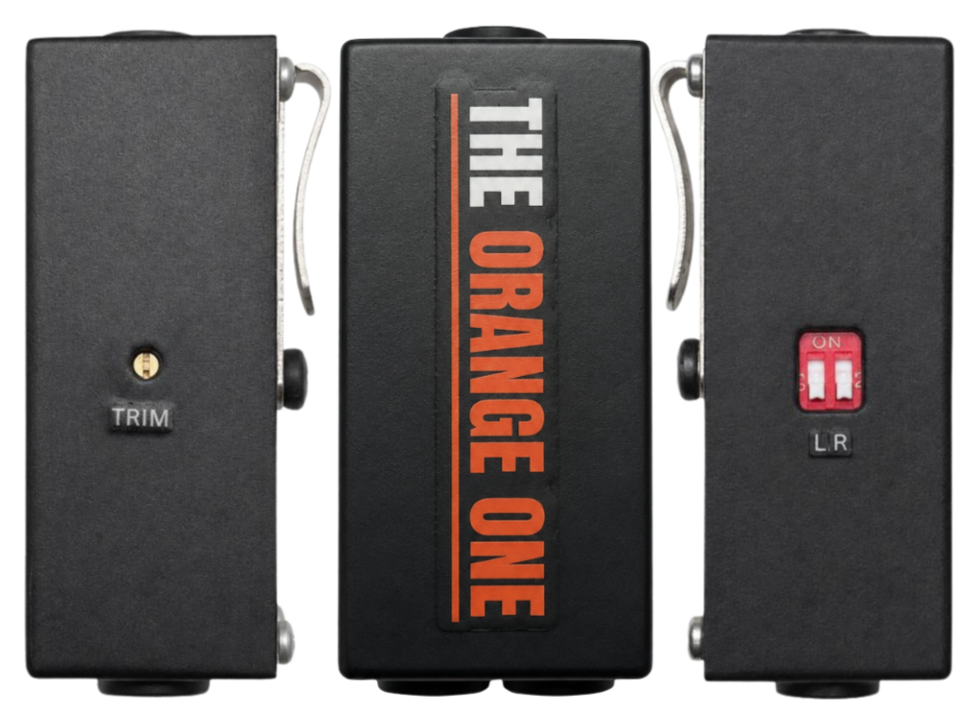 Orange One Ezz Edition ultra compact stereo comms and monitoring interface Orange One Ezz Edition ultra compact stereo comms and monitoring interface